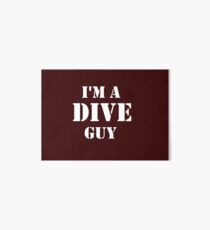 Dive Guy Art Board