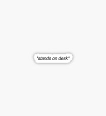 *stands on desk* Dead Poets Society Sticker