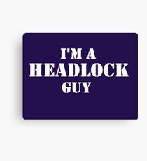 Headlock Guy Canvas Print