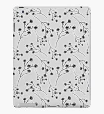 Baby's Breath Flower Pattern - White iPad Case/Skin