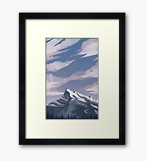 Mountain Light Framed Print
