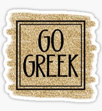 Go Greek Sorority Sticker