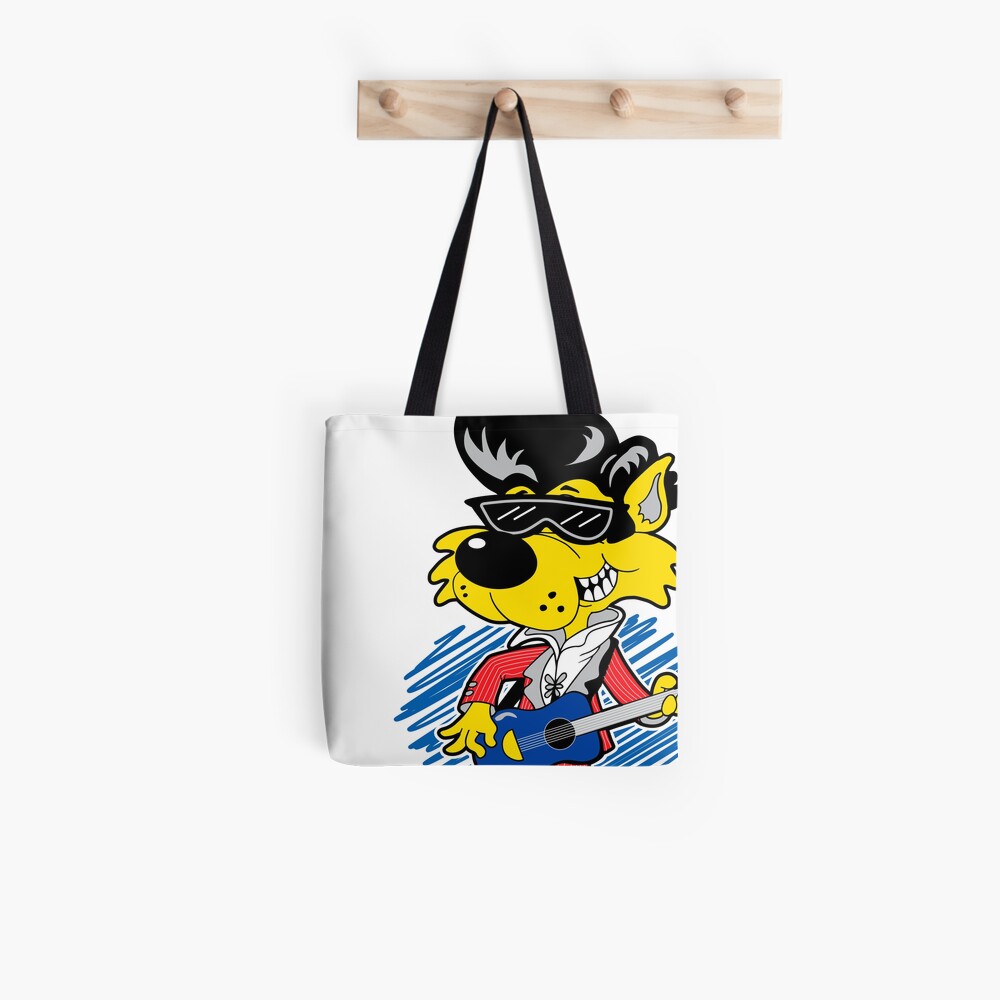 KOOLY KAT - Cropped White Tote Bag