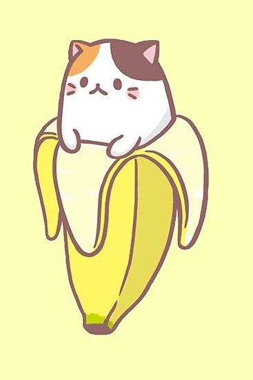 "Banana Cat" Poster by BelindaFRS | Redbubble