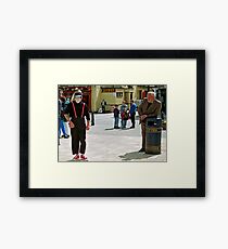 Strange fellow Framed Print