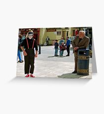 Strange fellow Greeting Card