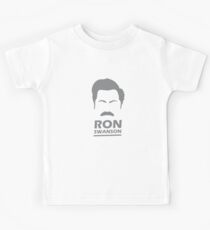 ron swanson Kids Tee
