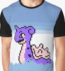 Lapras Pixel Pokémon Graphic T-Shirt