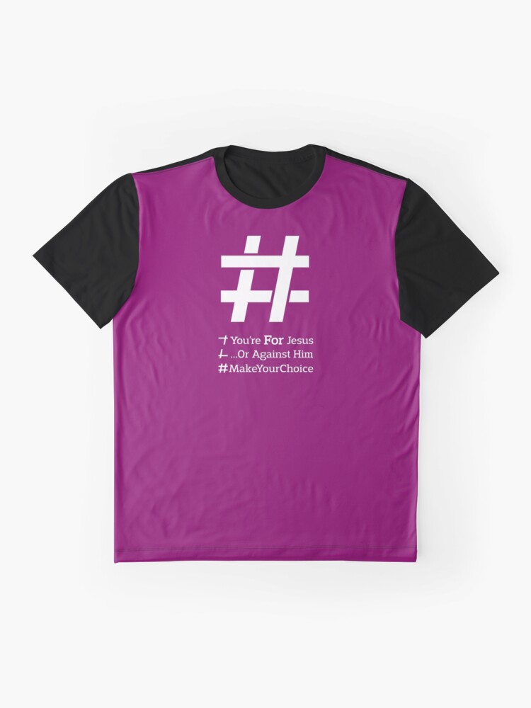 "Jesus Christ Hashtag Christian Hashtag Slogan" Tshirt by Kelsorian