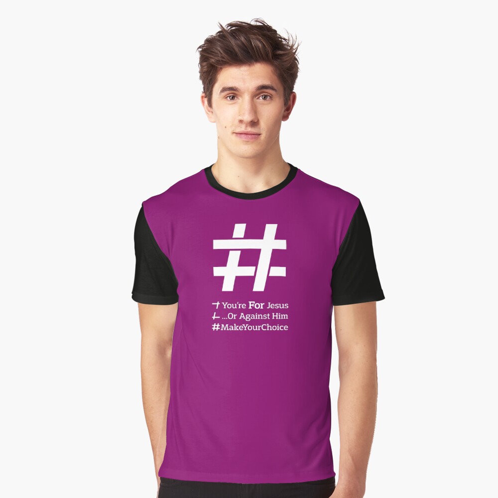 "Jesus Christ Hashtag Christian Hashtag Slogan" Tshirt by Kelsorian