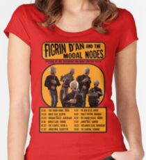 The Cantina Band Tour Poster Women's Fitted Scoop T-Shirt