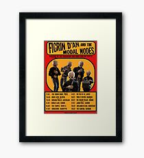 The Cantina Band Tour Poster Framed Print