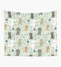 Cat's Playground Wall Tapestry