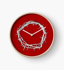 Crown of Thorns / Jesus Christ Art Clock