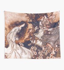 Fairies by Arthur Rackham Wall Tapestry