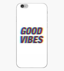 Good Vibes Techicolor iPhone Case