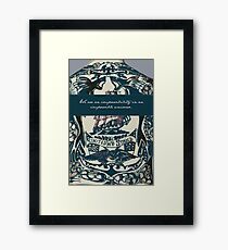 Illustrated Man - Ray Bradbury Framed Print