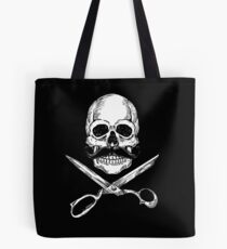 Barber Jolly Roger Tote Bag