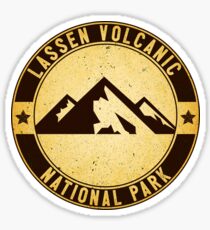 LASSEN VOLCANIC NATIONAL PARK CALIFORNIA MOUNTAINS VOLCANO HIKING CAMPING CLIMBING 4 Sticker