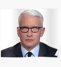 Anderson Cooper Eye Roll Poster
