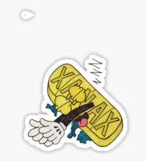 Sleeping Xanax Bar Sticker