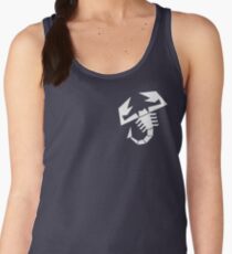 Abarth scorpion (white) Women's Tank Top