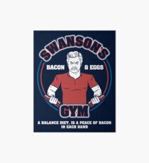 Swansons Bacon Gym Art Board