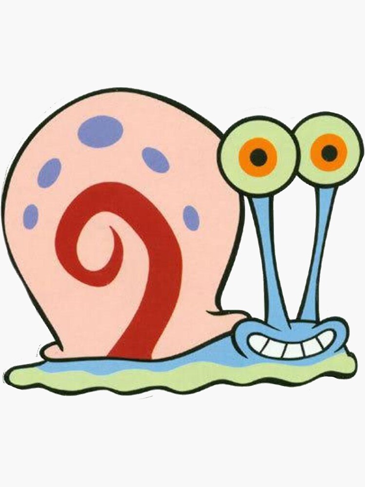 gary the snail pillow