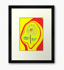 Sun feng shui Framed Print