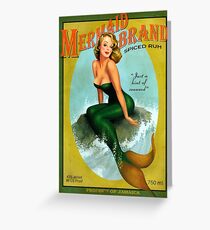 Mermaid of Jamaica Greeting Card