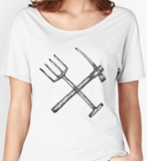 Pitchforks and pickaxes Women's Relaxed Fit T-Shirt