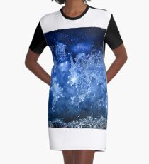 Weltkarte T-Shirt Kleid