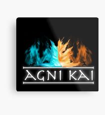 Avatar - Agni Kai Metal Print