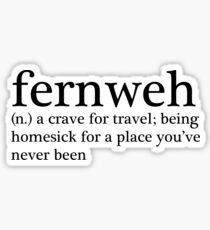 Fernweh Sticker
