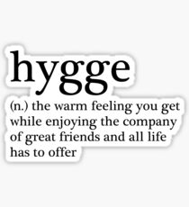 Hygge Sticker