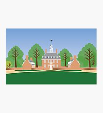 Williamsburg, Va - Governor's Palace Photographic Print
