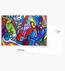 Musical Instruments Postcards