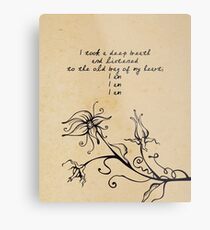 Sylvia Plath - I am, I am, I am. Metal Print