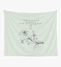 Sylvia Plath - Ich bin, ich bin, ich bin. Wandbehang
