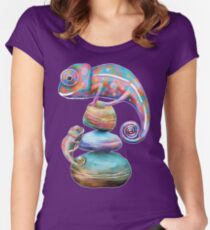 Chameleons Women's Fitted Scoop T-Shirt