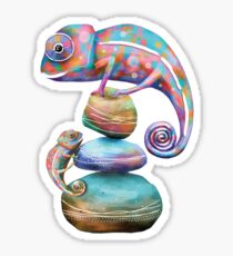 Chameleons Sticker