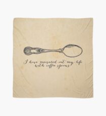 TS Eliot - J Alfred Prufrock - Coffee Spoons Scarf