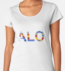 Fernando Alonso TV Tag Women's Premium T-Shirt