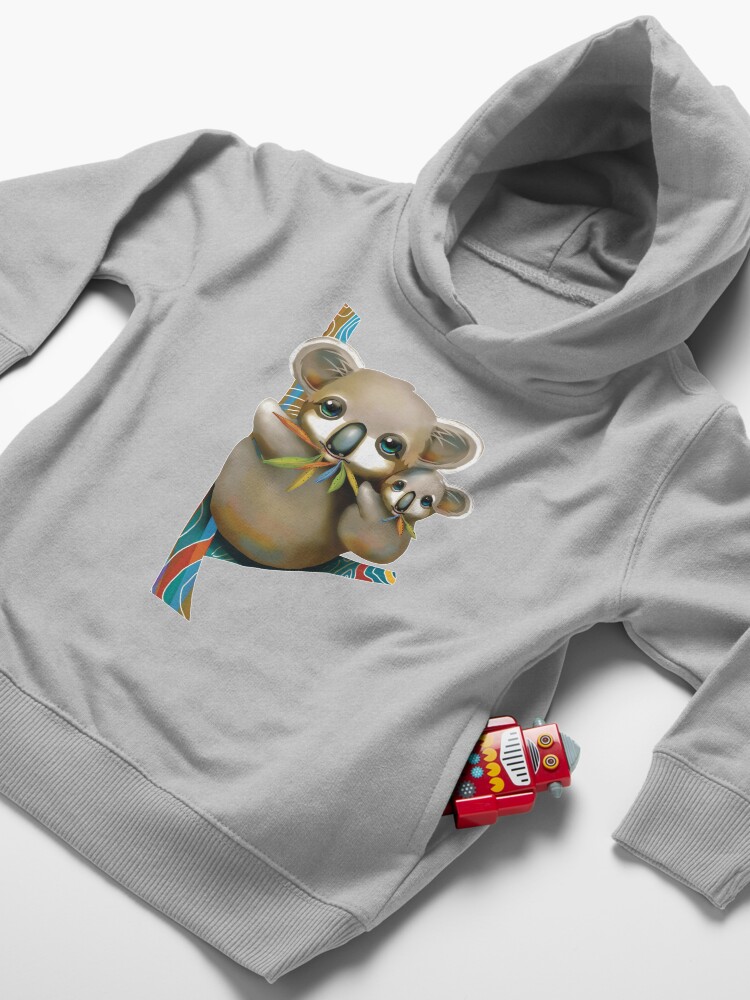 Alternate view of Koalas Toddler Pullover Hoodie