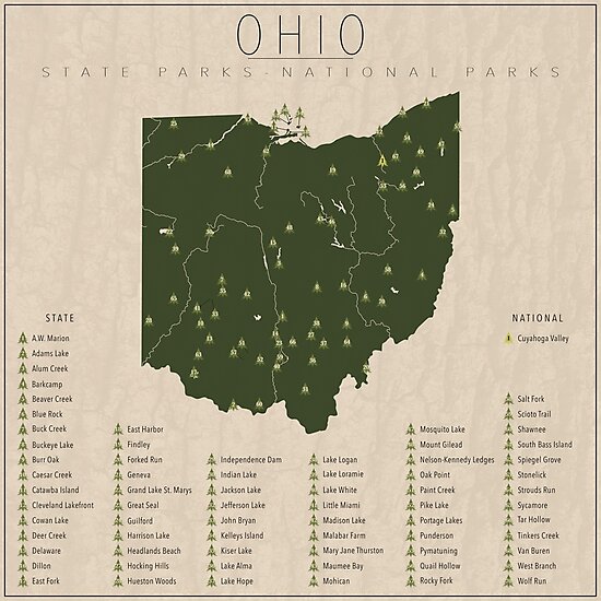 Ohio Parks Photographic Print By Finlaymcnevin Redbubble