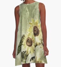 Penticton Sunflowers A-Line Dress