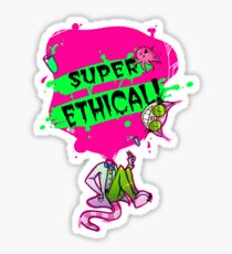Professor Genki SUPER ETHICAL Sticker