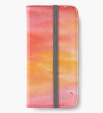 watercolor fire iPhone Wallet/Case/Skin
