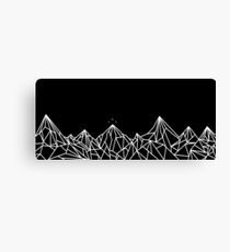 NIGHT COURT MOUNTAINS Canvas Print