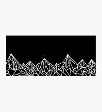 NACHTGERICHTSGEBIRGE Fotodruck